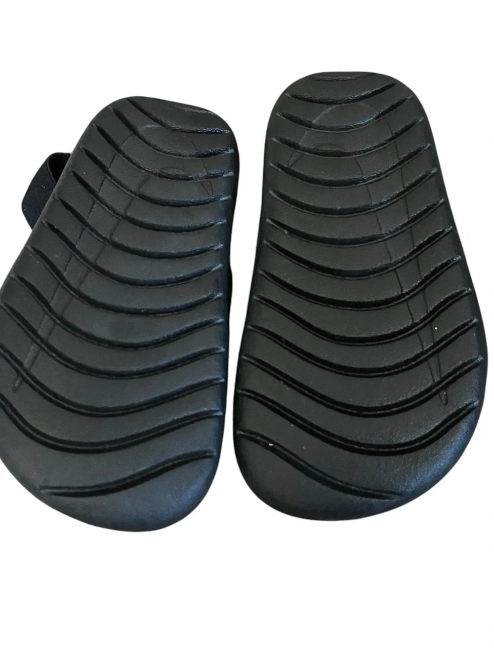 Nike Toddler Kawa Slide TD Black Metallic Gold Size 6C BV1094-003 Slip On